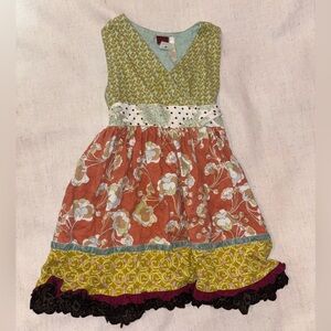 Matilda Jane Multicolor Floral Kids Dress
